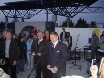 Otvorenie multifunkčného ihriska Otvorenie multifunkčného ihriska