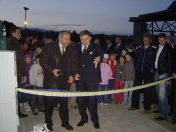 Otvorenie multifunkčného ihriska Otvorenie multifunkčného ihriska