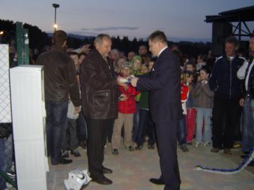 Otvorenie multifunkčného ihriska Otvorenie multifunkčného ihriska